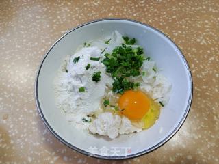 萝卜丝豆渣鸡蛋饼的做法步骤：4