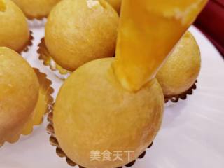 解锁油面筋的新奇吃法，一口爆浆的油面筋灌鸡蛋的做法步骤：5