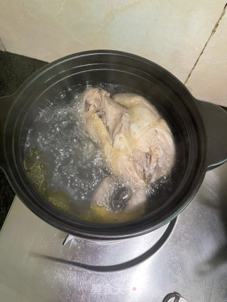 山药鸡汤的做法步骤：5