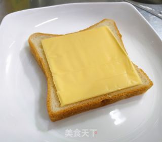 鸡蛋芝士三明治的做法步骤：2