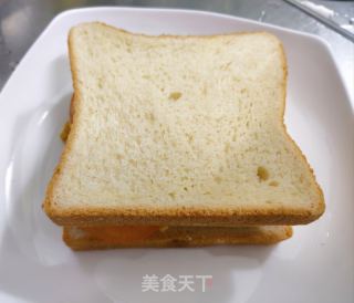 鸡蛋芝士三明治的做法步骤：5