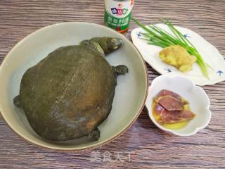 年夜饭硬菜清蒸甲鱼，掌握好这1步，肉质鲜嫩无腥味的做法步骤：1