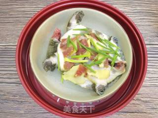 年夜饭硬菜清蒸甲鱼，掌握好这1步，肉质鲜嫩无腥味的做法步骤：4