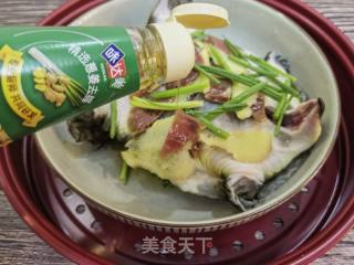 年夜饭硬菜清蒸甲鱼，掌握好这1步，肉质鲜嫩无腥味的做法步骤：5