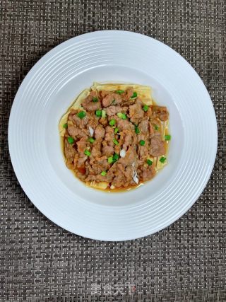 腐竹蒸牛肉的做法步骤：12