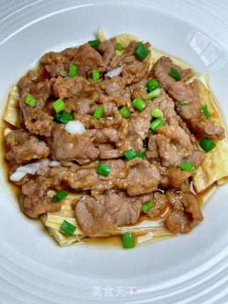 腐竹蒸牛肉的做法步骤：13