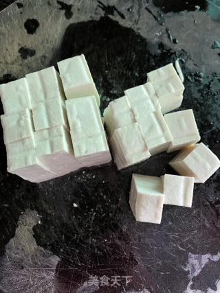 肥肠豆腐的做法步骤：3