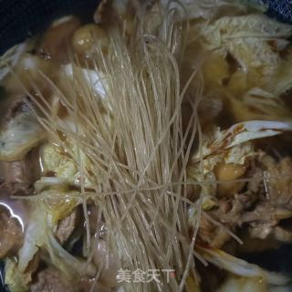 白菜粉条炖鸡的做法步骤：10