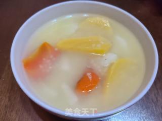 蔓菁红萝卜小米粥的做法步骤：5