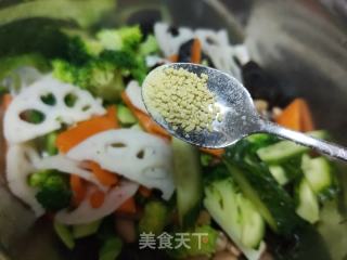凉拌素什锦的做法步骤：10