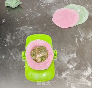 年夜宴多彩蒸饺的做法步骤：7