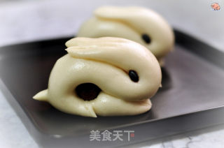 兔子枣花馍的做法