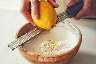 清香柠檬司康的做法步骤：2