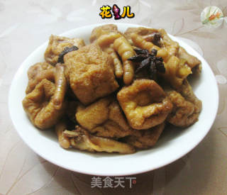 油豆腐烧鸡爪的做法