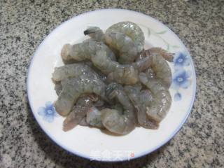 杂菜炒虾仁的做法步骤：3