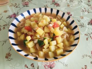 土豆牛肉面的做法步骤：9