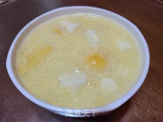 蔓菁山药小米粥的做法步骤：7