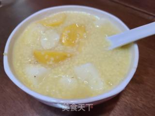 蔓菁山药小米粥的做法步骤：8