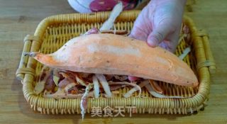 红薯发糕的做法步骤：1