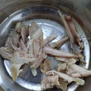 彩椒鸡腿拌海参的做法步骤：3