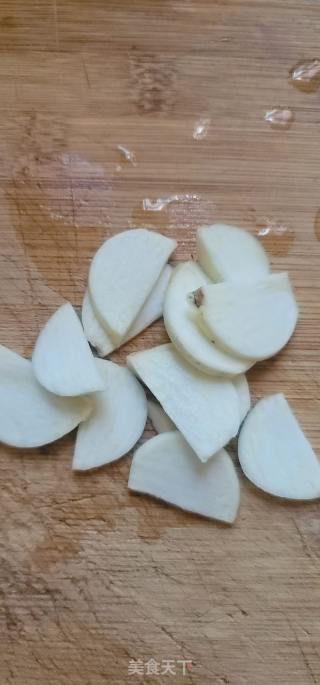 蒜片炒乌塌菜的做法步骤：3