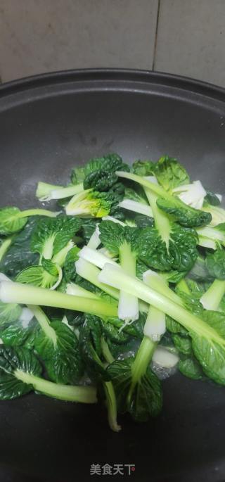 蒜片炒乌塌菜的做法步骤：5