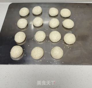 香脆麻团的做法步骤：4