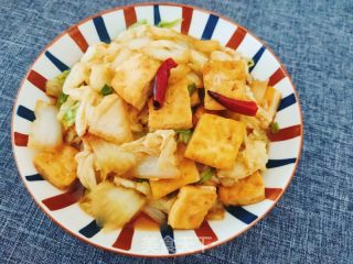 白菜烧豆腐的做法步骤：10