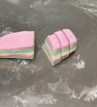 年夜饭——彩虹蒸饺的做法步骤：3