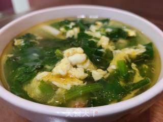 菠菜蛋花汤的做法