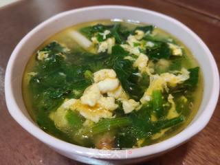 菠菜蛋花汤的做法步骤：9