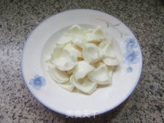 鸡蛋白拌水果小青瓜的做法步骤：2