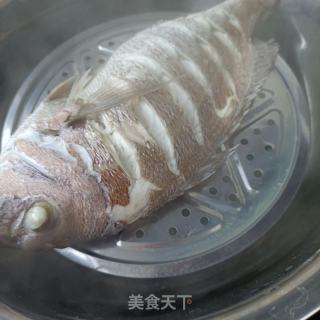 年年有余（葱油红鲷）的做法步骤：6