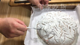 全麦核桃软欧，免揉配方，麦香味十足，皮脆内软。的做法步骤：23