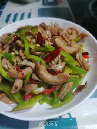 爆炒小肠的做法步骤：8