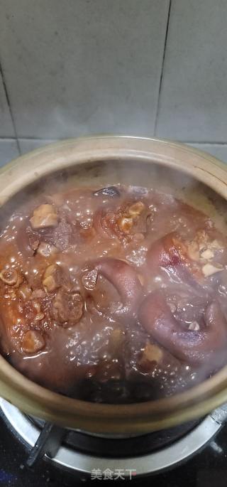 南乳花生猪蹄的做法步骤：8