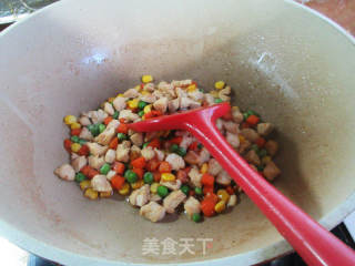 杂菜炒鸡胸肉的做法步骤：12