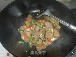 炒魔芋的做法步骤：8
