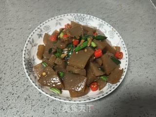 炒魔芋的做法步骤：9