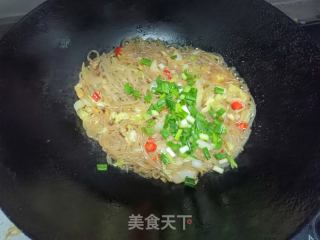 炒大白菜粉条肉丝的做法步骤：13