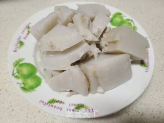 红薯凉粉炒鸡蛋的做法步骤：2