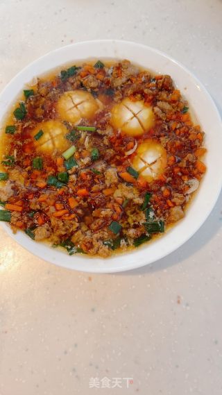 鸡蛋肉沫的做法步骤：10