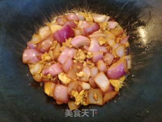 洋葱炒鸡蛋的做法步骤：4
