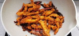 煳辣糖醋小酥肉的做法步骤：5