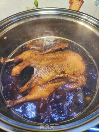五香卤鸭的做法步骤：6