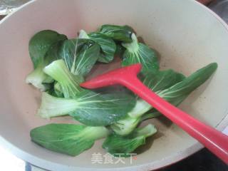 青菜饺子荞麦面的做法步骤：3