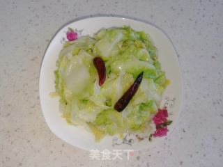 清炒圆白菜的做法步骤：6