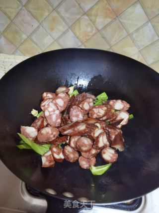 腊肠炒土豆丝的做法步骤：3