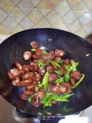 腊肠炒土豆丝的做法步骤：4