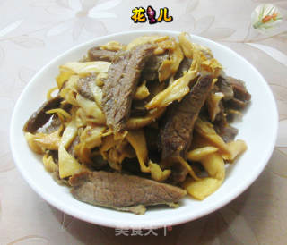 牛肉炒竹笋的做法